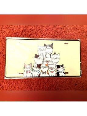Purrrfect Kitty License Plate